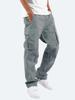 2025 Men's Summer Casual Workwear: Thin European & American Style Drawstring Multi-Pocket Pants