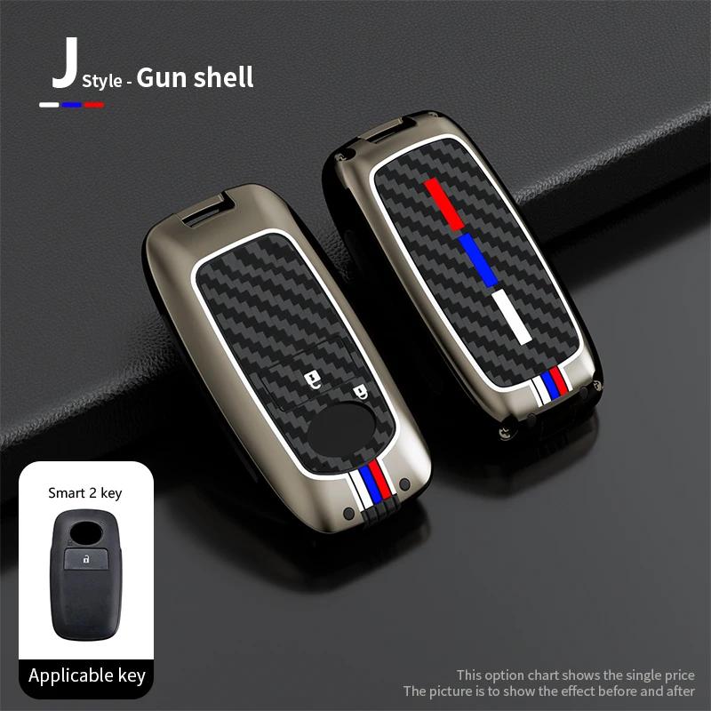 

2 3 4 5 Buttons Alloy Car Key Cover Case Shell For Daihatsu Rocky Tanto LA650S For Toyota RAIZE AUTO Key Chain Car Accessories