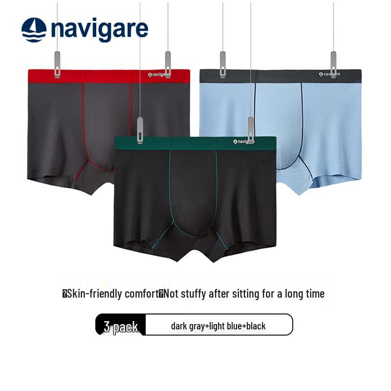 

Navicare Men s 3-Pack Breathable Boxer Briefs 2XL