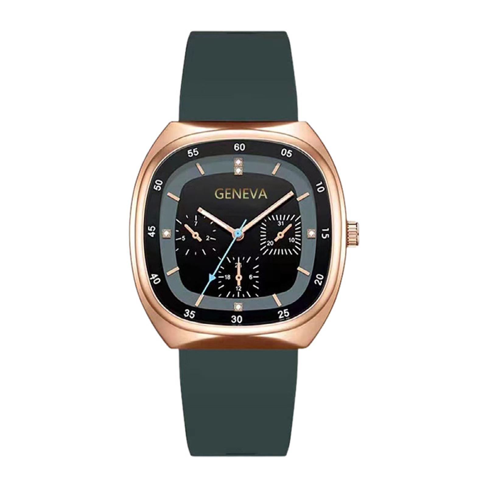 

Мужские водонепроницаемые светящиеся наручные часы-будильник для бега One Size