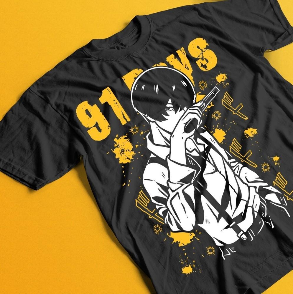 

91 Days Anime Series Unisex Tee, Graphic Tee, Japanese Animation Shirt, Vintage 2XL