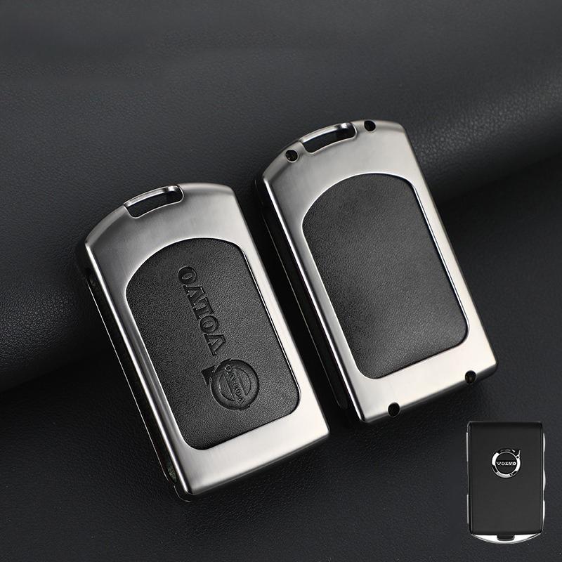 

Car Styling Remote Key Case Cover Shell Holder For Volvo S60 S90 XC40 XC60 XC90 V60 V90 Polestar 1 Polestar 2 Protector Keychain