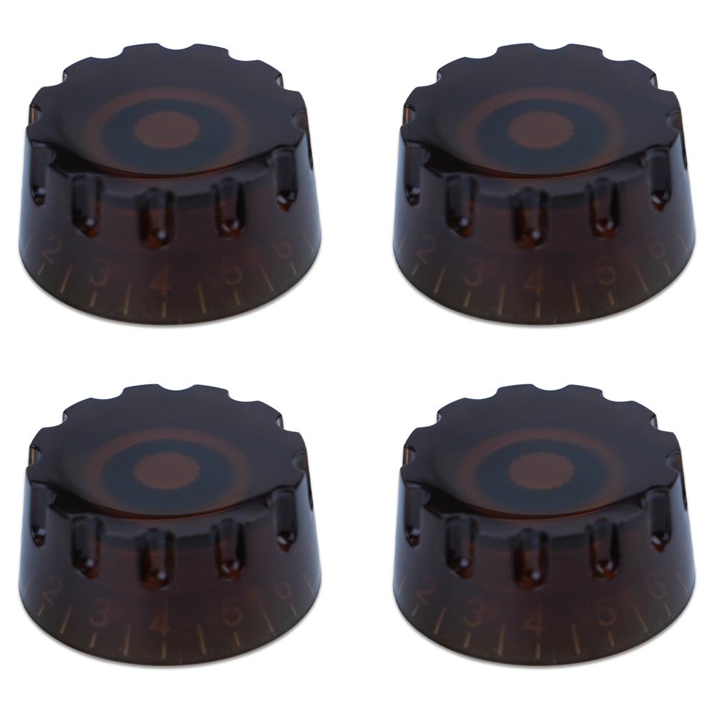 3pcs/4pcs Guitar Knobs Volume Tone Speed Control Knurled Knobs for EPI LP Import Guitar Bass