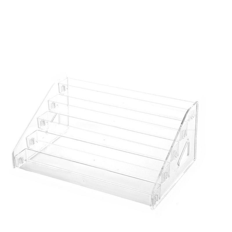 3-7 Layers Acrylic Display Stand Organizer Stepped Multilayer Acrylic Storage Rack Card Anime Badge CD Car Model Perfume Storage