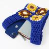 Raw wool itohenlab knitting kit Puff corn motif bag #10-3 (small)
