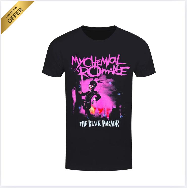 

My Chemical Romance Black Parade Official T-Shirt - Reprint / Hot item / sale !! Unisex T-Shirt XXXXL