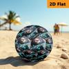 Alita: Battle Angel - Futuristic Warrior Soccer Ball Suitable for Both Training and Competition No. 5 Football Very Elastic