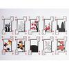 Hanafuda Trump T-400 Red Blue Set