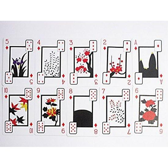 Hanafuda Trump T-400 Red Blue Set