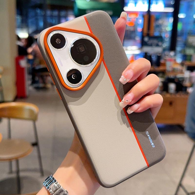 For Huawei Pura 80 Pro Plus Case Fashion PU Leather Skin Protective Back Cover Case For Huawei Pura 70 80 Ultra Phone Shell