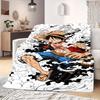 OnePiece Anime Print Blanket Warm  Comfortable Flannel Blanket Suitable for Bedrooms, Sofas, Beds, Chairs, Picnics, Travel