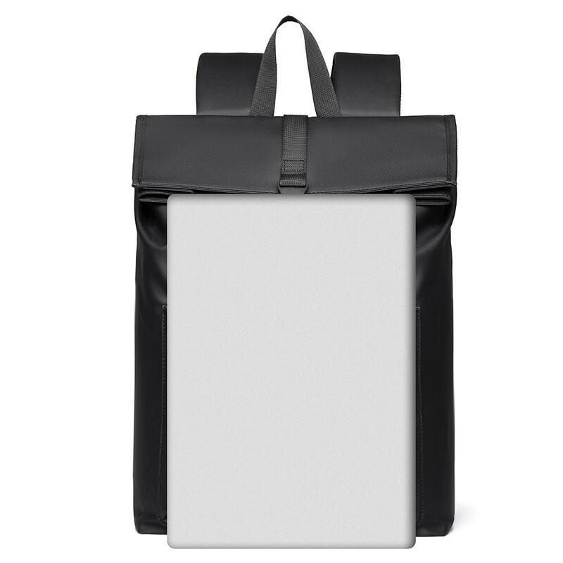 Roll-Top Business Laptop Backpack