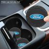 Focus Fashion Water Cup Holder Mats Upgraded Drink Non-slip Coaster For Ford mk2 mk3 Ranger Mondeo mk4 S-MAX Kuga Mustang Fusion