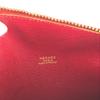 Hermes Vintage Mini RD Cylindrical Hand Bag Ardennes Red