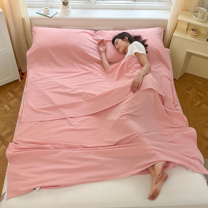 All-Cotton Anti-Dirt Portable Travel Sleeping Bag & Duvet Cover