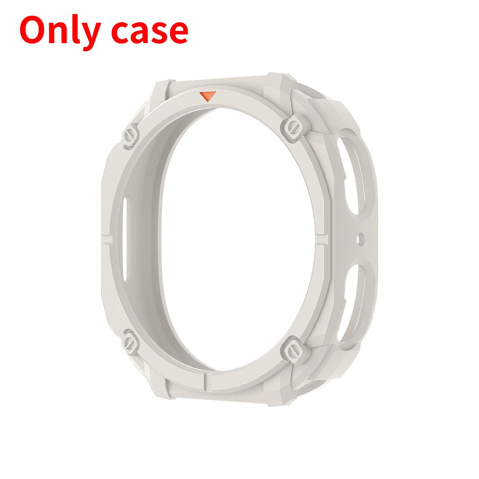 

Ремешок из ТПУ для Samsung Galaxy Watch 8 40 мм 44 мм, браслет, ремешок на запястье, защитная крышка из ТПУ для Galaxy Watch 8, интегрированный For Galaxy 8 40mm