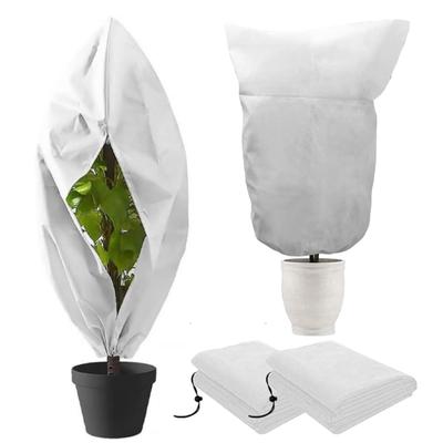 SATOMO Plant Protective Cold Frost Insect With Set of 2 60 X 80 Cover, Protection, Protection, Prevention, Planter, Houseplant, Reusable, Zipper,
