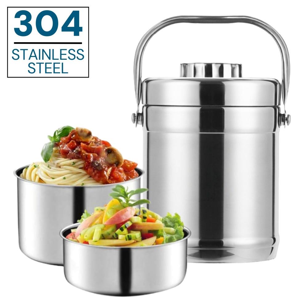 Stainless Thermal Insulation Bento Lunch Box Pot Jar Thermos for Hot Food Storage Containers Lunchbox Packed Lunch Refrigerators