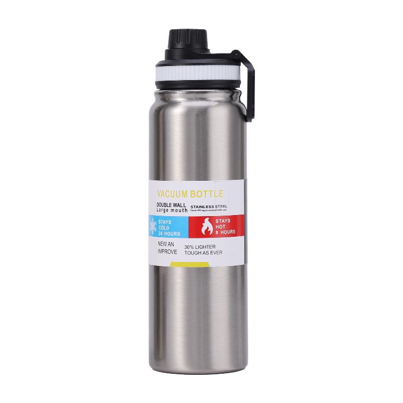 Large Capacity 304 Stainless Steel Thermos Cup for Car, Outdoor, Cycling & Mountaineering