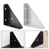 12Pcs L-Brackets Triangle Corner Brackets Thick Corner Stand Furniture Corner Brace Cabinet