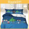Snoopy Bedding Set With Active Dye Printing And Brushed Fabric For Bedroom Decor