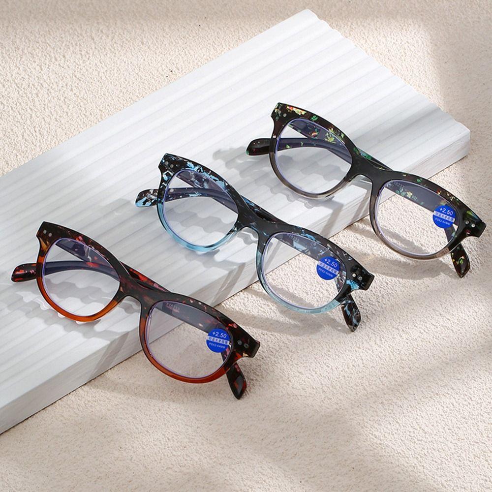 

Men Women Vintage Portable Elegant Reading Glasses Eyeglasses Anti-Blue Light Ultra Light Frame
