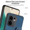 For Oppo Reno13 F 5G (Reno 13 FS 5G)/4G Retro PU Leather Back Cover with RFID Blocking Card Holder