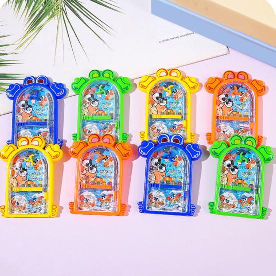 5Pcs Bead Maze Pinball Game Machine Toddlers Boys Girls Educational Cartoon Crab Handheld Rolling Ball Labyrinth Toy Party Favors