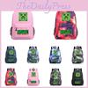 Backpack For Minecraft Teenagers Kids Boys Children Student School Bags Unisex