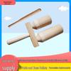 Natural Wood Claves & Frog Croak Tubes - Early Education Double Sound Instruments for Kids