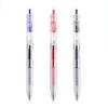 Point Stone Soft Grip Quick-Drying Gel Pen 0.5mm Bullet Tip, Black/Red/Blue, Ideal for Exams