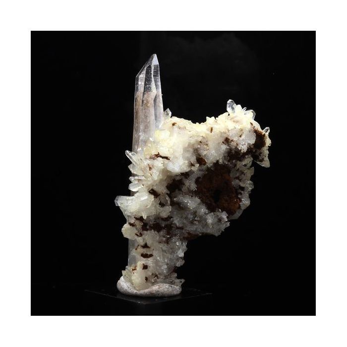 Pierres et Minéraux. Quartz Muzo. 95.9 ct. Vaulnaveys, Isère, France.