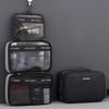 Herren faltbare Kulturtasche Reise Business Schichtweise Mehrere Taschen Kosmetik Make-up Etuis Männlich Hängend Aufbewahrung Organizer Kulturtasche