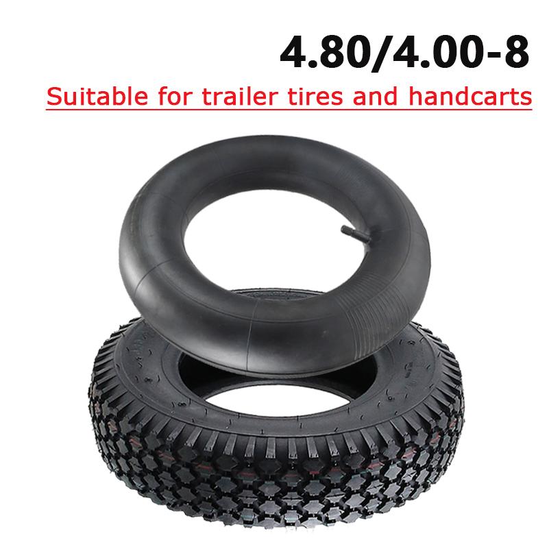 Vacuum Tire 4.80/4.00-8 Trailer Tire High Speed Tire 4.00-8 Inner Tube Agricultural Vehicle Heavy Tire