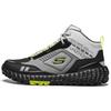 Monster Comfortable Non-Slip Durable Mid-Top Dad Shoes Men Sneakers Gray Black 51943-GYBK
