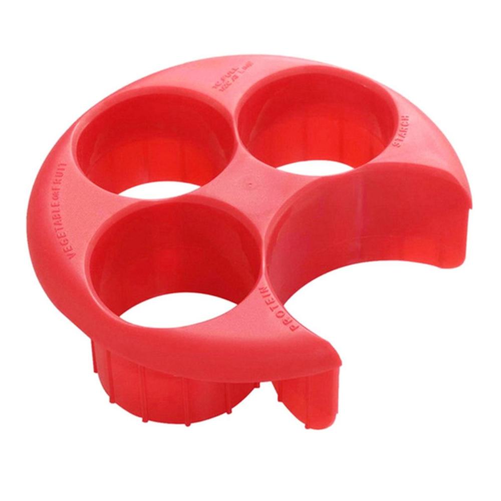 Kitchen Dinnerware Diet Control Meal Measure Dish Food Portion Control Plate Lose Weight Tool