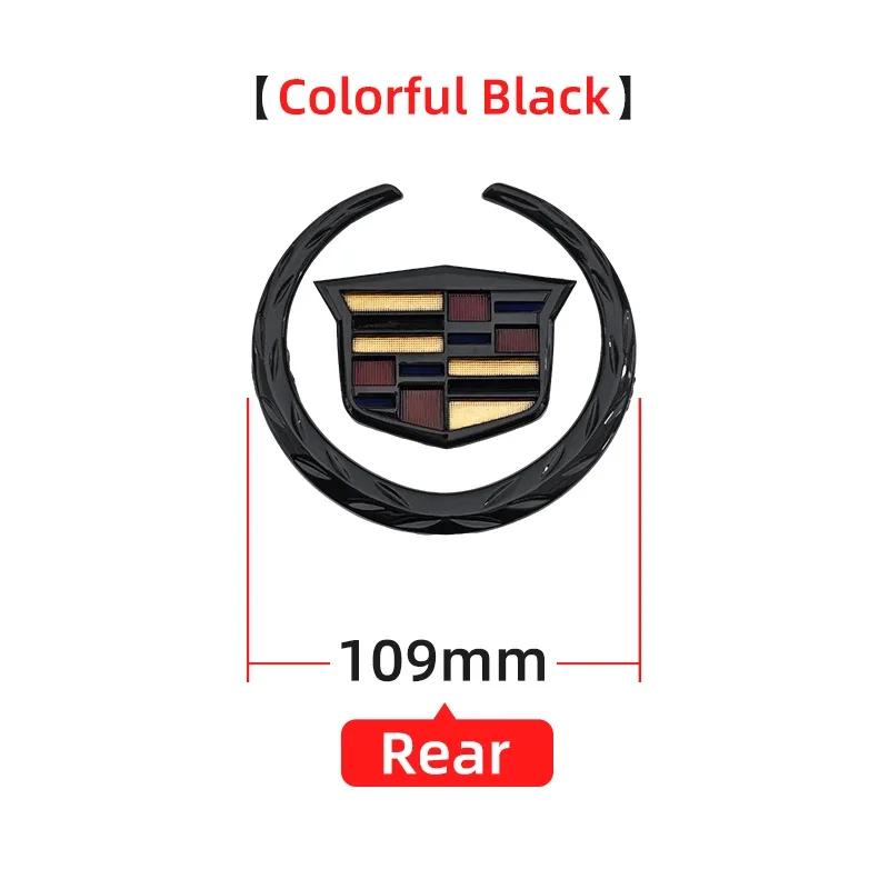 

1PCS for Cadillac Logo SRX ATS XTS 2021 2020 2019 2018 2017 Car Front Center Grille Emblem Rear Trunk Badge Sticker Accessories