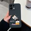 For Oppo K13 Realme 5 6 7 10 8 9 Pro Plus A5X A5 Phone Cases Candy Color Cute Cat Patterns Liquid Silicone Upgraded Shockproof Housing For Oppo Covers