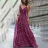 2018 Trendy European & American Fashion Sexy Women's Flowy Slip Dress