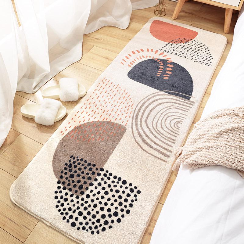 Modern Style Bedroom Decor Carpet Thick Plush Carpets for Living Room Washable Bedside Anti-slip Floor Mat Fluffy Soft Study Rug