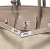 Platinum Bag Swift Leather and Suede 25/30CM Double Shoulder Strap Women's Bag Single Shoulder Messenger Versatile Fashion Handbag Bag