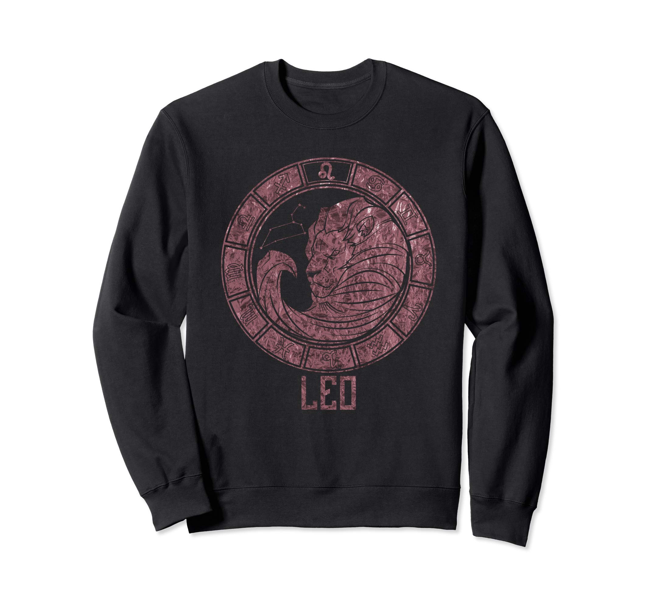 Leo Constellation Symbol Star July and August Birthday Gift Sweatshirt