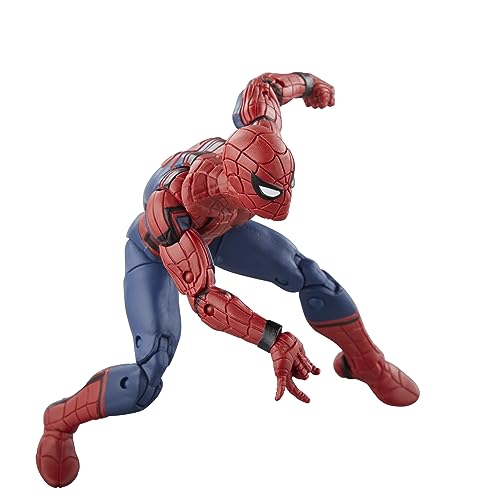 Hasbro MARVEL Hasbro Marvel Legends Series Spider-Man, Infinity Saga Civil War/Captain America 6-inch Size Action Figure, Marvel Legends Action