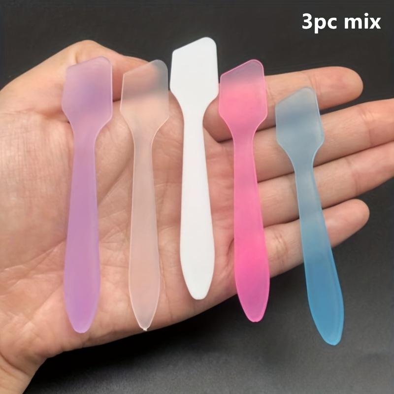 

3/5pcs PP Face Cream Spatula, Mask & Eye Cream Scoop, Ice Cream Spreader for Skincare Jar, Cosmetic Tool зелёный