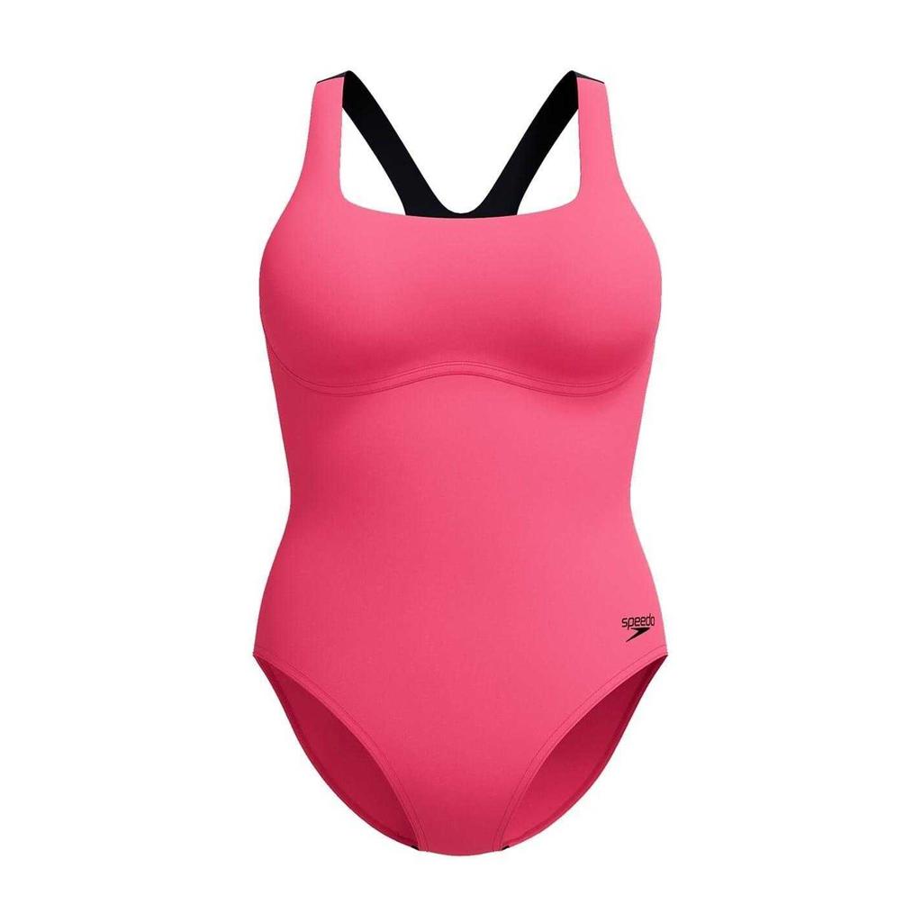Speedo Womens/Ladies Flex Athletic One Piece Swimsuit
