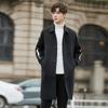 Double-sided Woolen Coat Men's Medium and Long Autumn and Winter High-end Non-cashmere Woolen Coat Trench Coat
