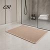Daily Maintenance Rug Minimalist Bathroom Rug, Absorbent Non-Slip Floor Mat, Rectangular Door Easy Care Mat for Home Entrance Bedroom Living
