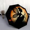 1pc Fairy Moon Automatic Open/Close Umbrella Compact Folding Umbrella, All-Season Portable Umbrella for Women/Men F1124150
