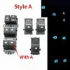 LHD LED Ice Blue Backlight Power Window Lifter Control Button Switch For Toyota RAV4 Corolla C-HR Yaris Karis Cross Levin Avalon