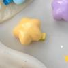 Sternförmige Haarspange für Mädchen Frauen Starker Halt Niedlich Multifunktional Haarstyling-Clip Zubehör Gelb